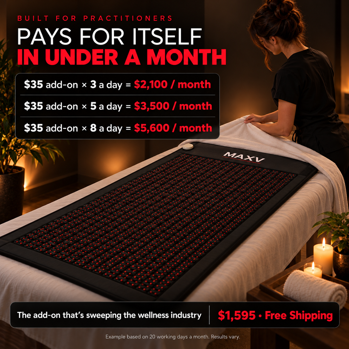 MV Infrared PEMF Mat