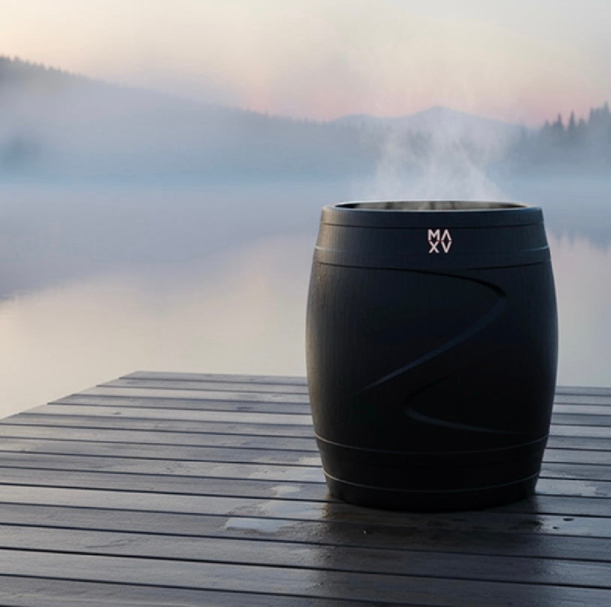 Refurbished MV Cold Plunge Barrel (Black)